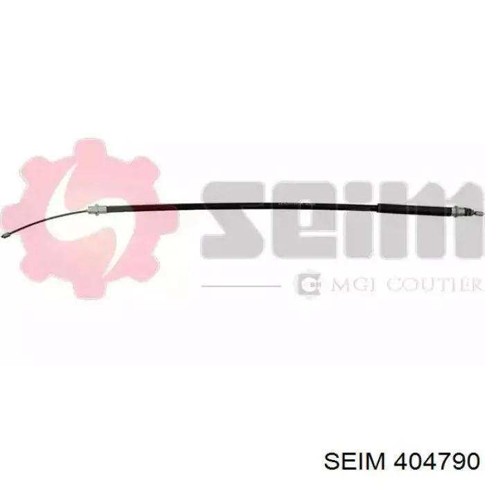 404790 Seim cable de freno de mano trasero derecho