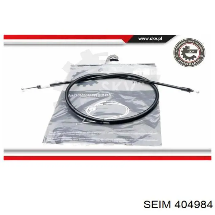 Cable de freno de mano trasero derecho Opel 93852189