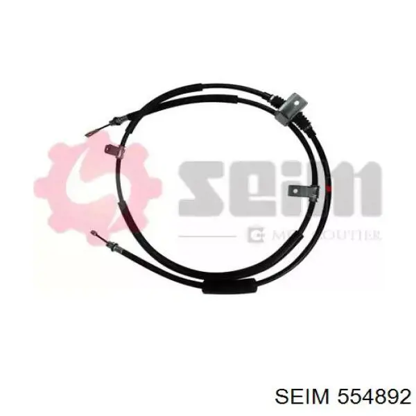 554892 Seim cable de freno de mano trasero derecho