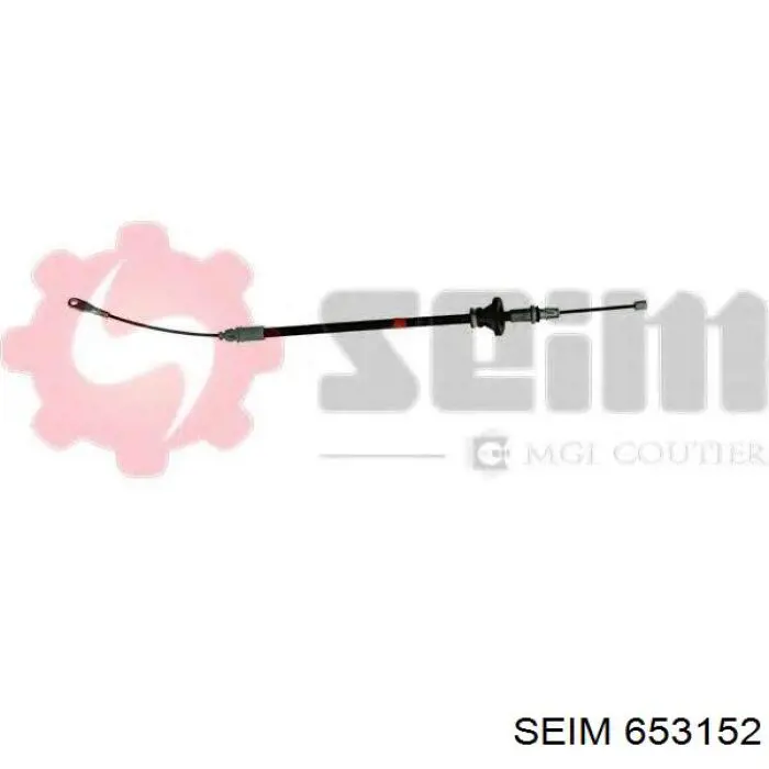 653152 Seim cable de freno de mano delantero