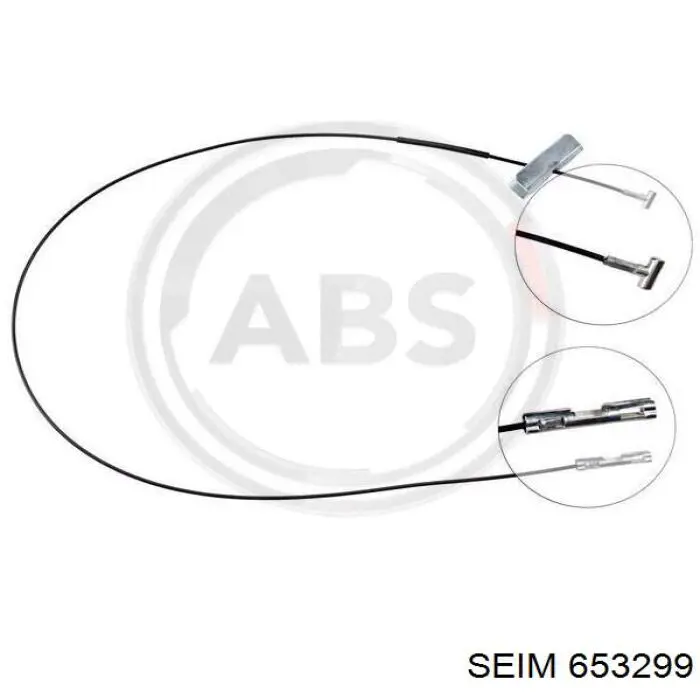 653299 Seim cable de freno de mano intermedio