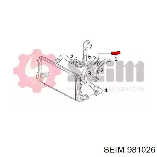 Comprar 09412 Metalcaucho Tubo intercooler