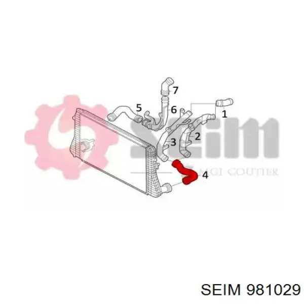 Comprar F100017 Denckermann Tubo intercooler