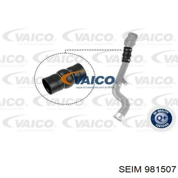 Tubo intercooler 73572 Asam