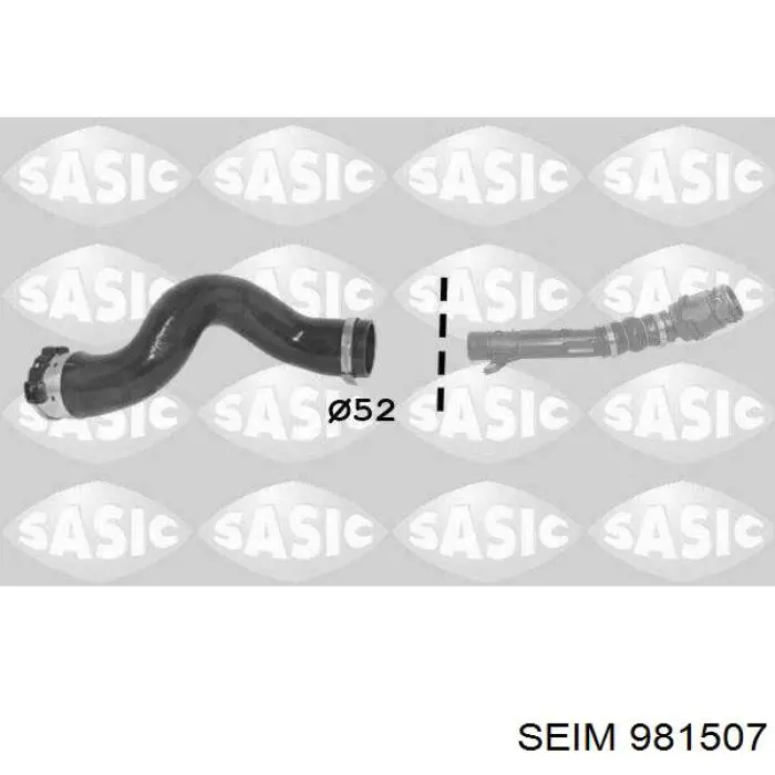 Tubo flexible de aire de sobrealimentación Asam 73572