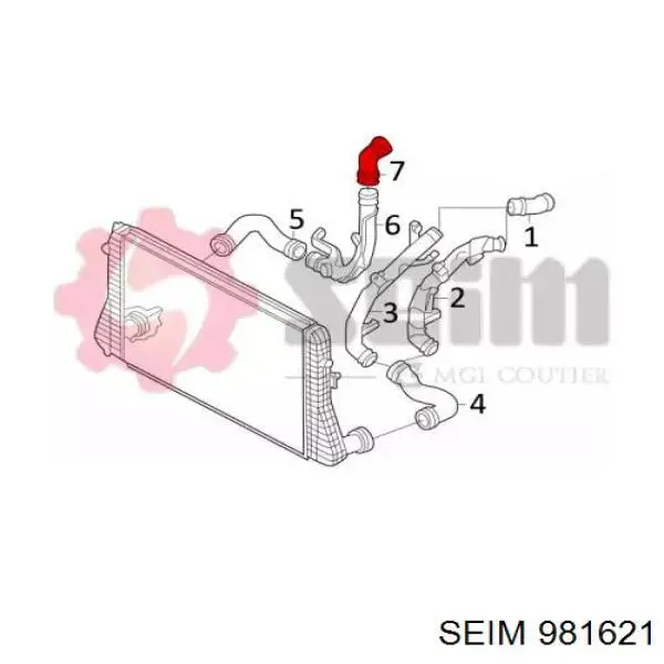 Manguera del intercooler Fare 14671 precio, desde 11,78 EUR