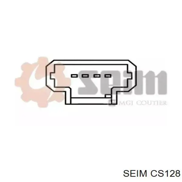 Interruptor de luz de freno 0000453440 Peugeot/Citroen