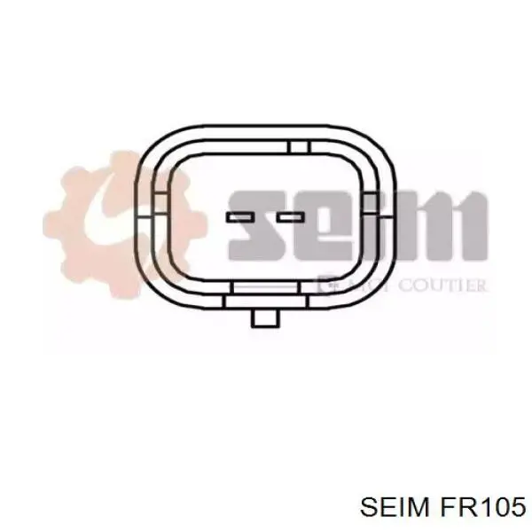 FR105 Seim interruptor, piloto de marcha atrás