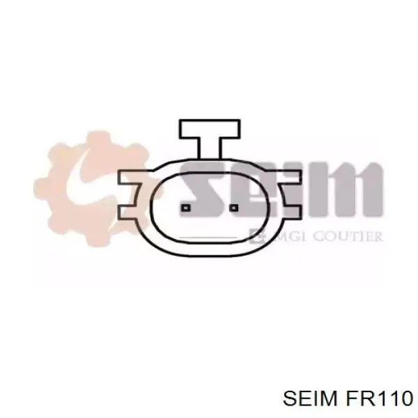 FR110 Seim interruptor, piloto de marcha atrás