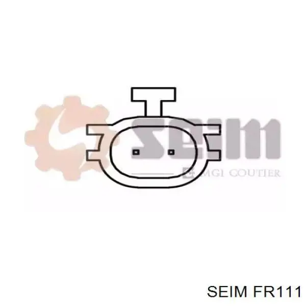 FR111 Seim interruptor, piloto de marcha atrás