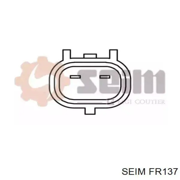 FR137 Seim interruptor, piloto de marcha atrás