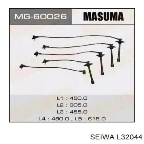 L32044 Seiwa juego de cables de encendido