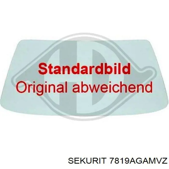3V0845011AANVB VAG Parabrisas delantero 