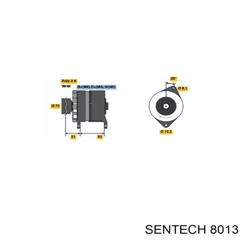 Comprar 8013 Sentech Cable de bujía