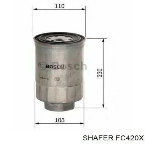 Filtro combustible Shafer FC420X precio, desde 23,19 EUR