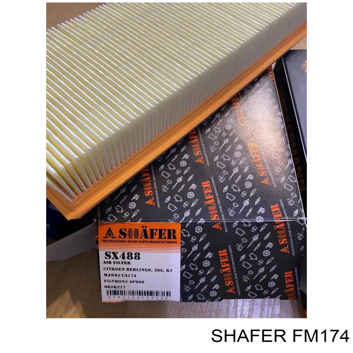 FM174 Shafer filtro combustible