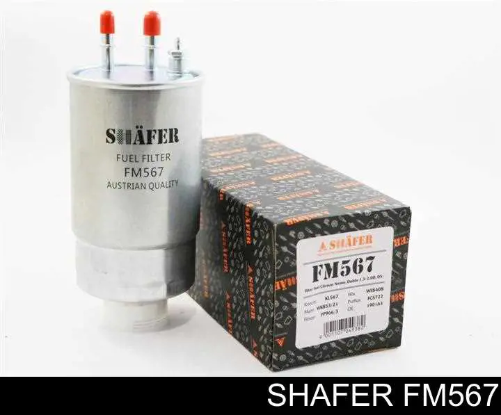 FM567 Shafer filtro combustible