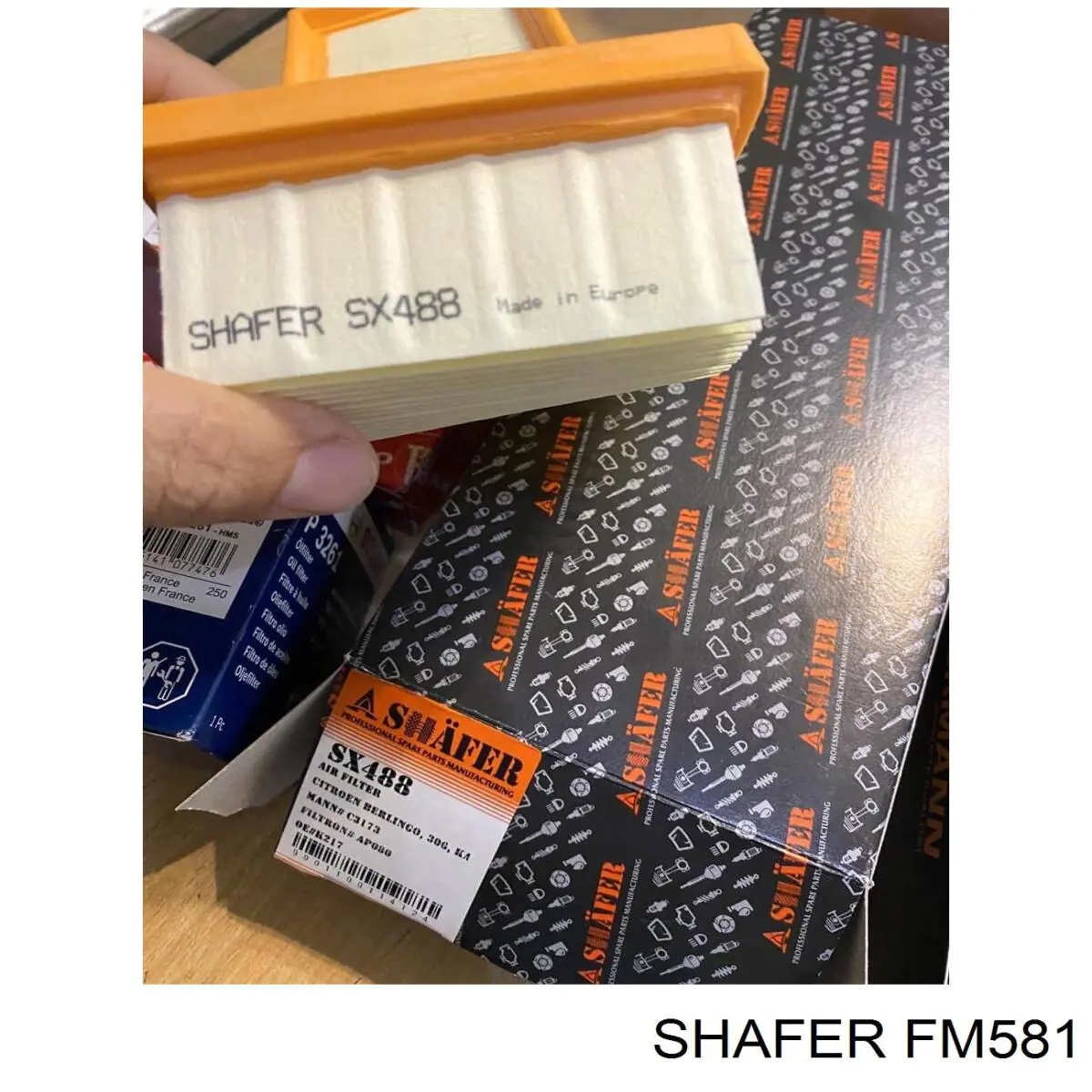 Filtro de combustible FM581 Shafer