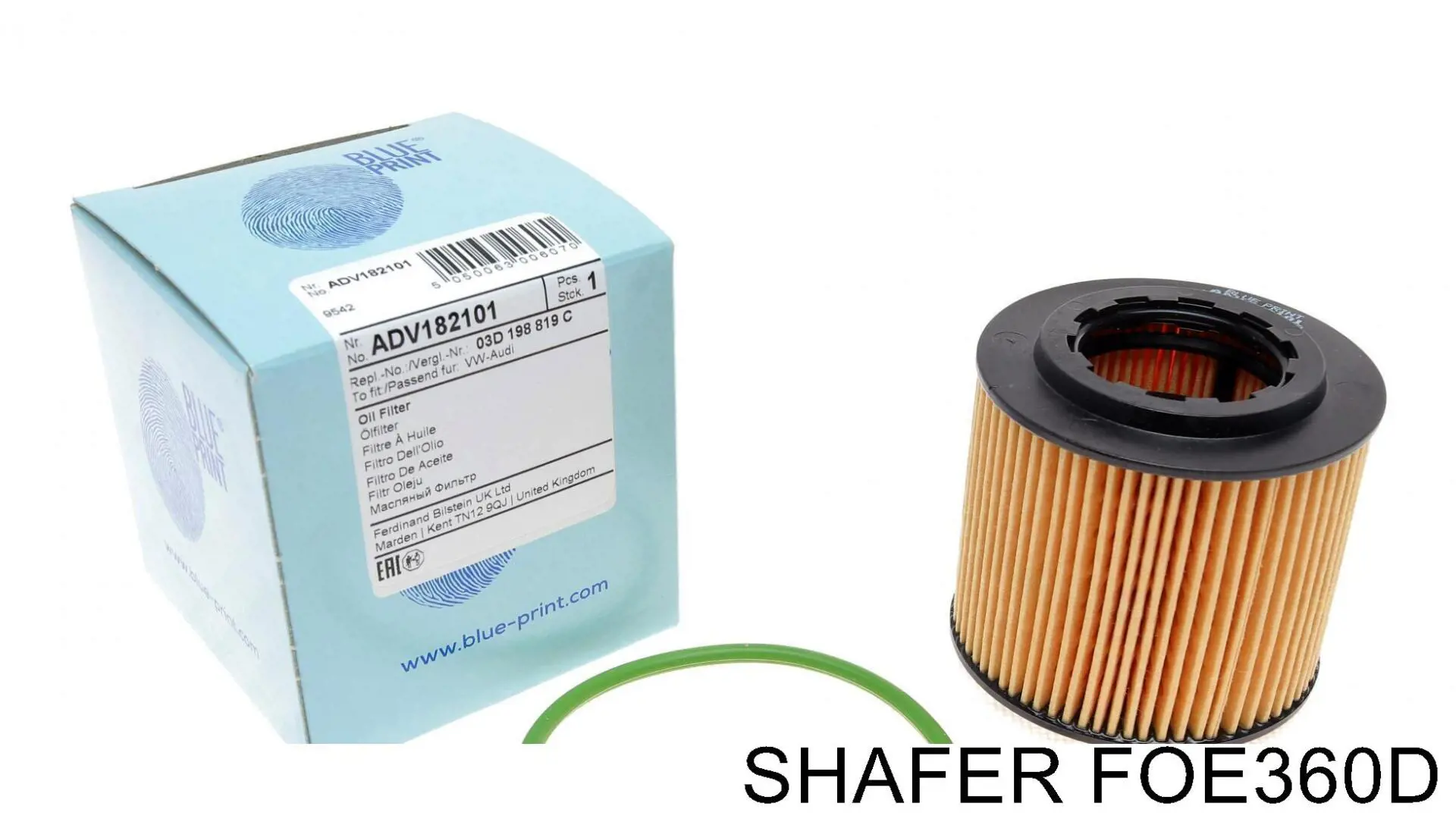 Filtro de aceite Shafer FOE360D precio, desde 4,20 EUR