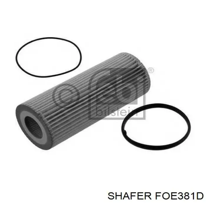 FOE381D Shafer filtro de aceite