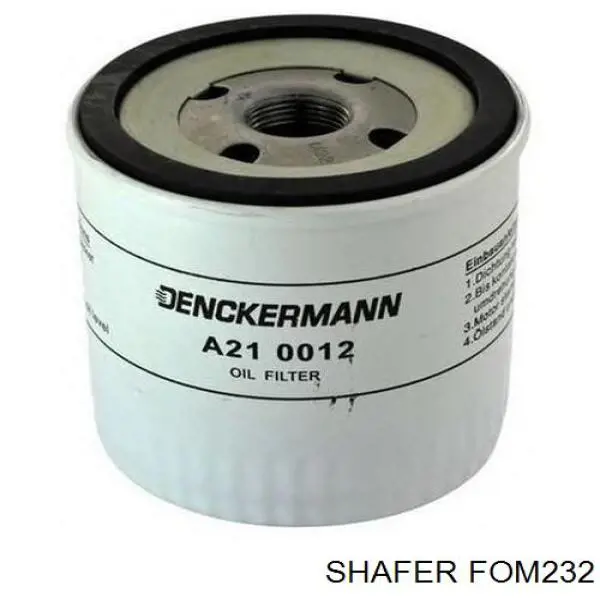 FOM232 Shafer filtro de aceite