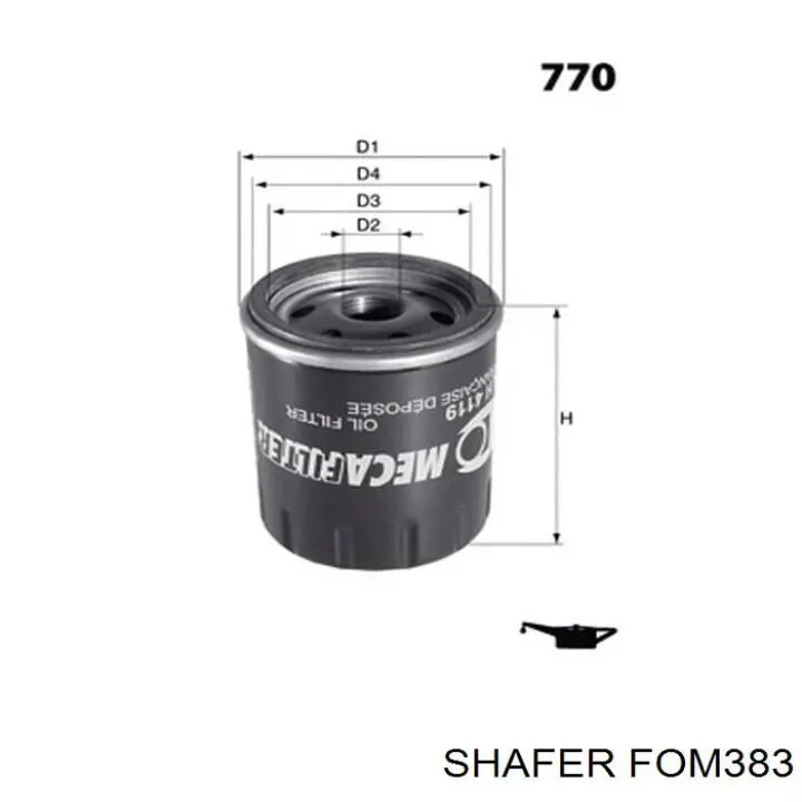 FOM383 Shafer Filtro aceite