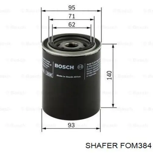 Comprar FOM384 Shafer Filtros de aceite