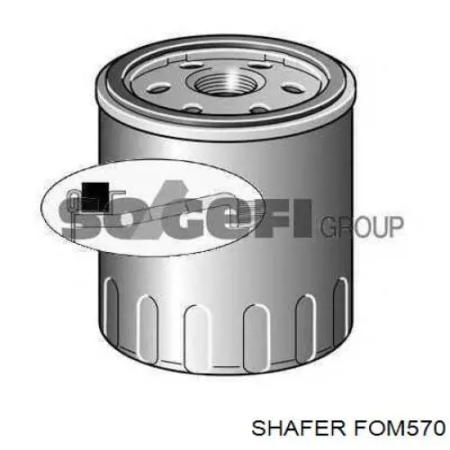 Filtro de aceite Shafer FOM570 precio, desde 7,69 EUR