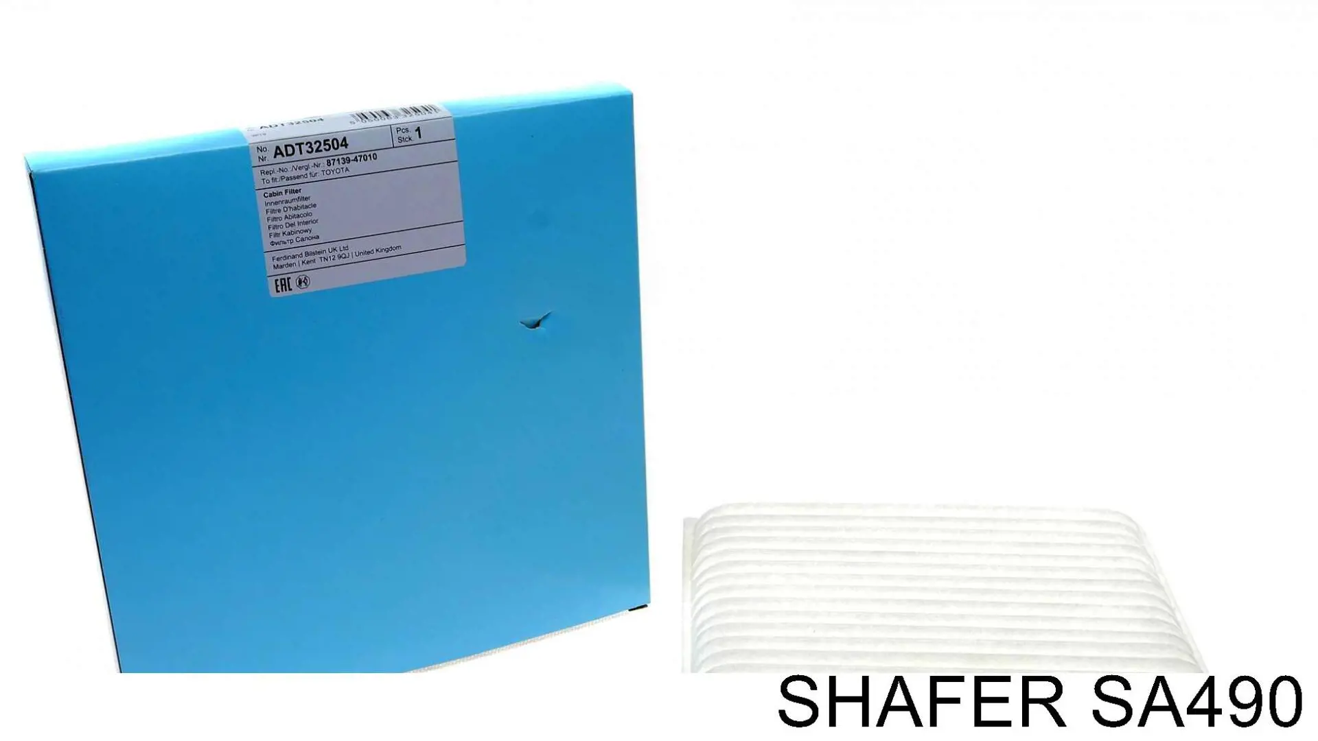 SA490 Shafer filtro habitáculo