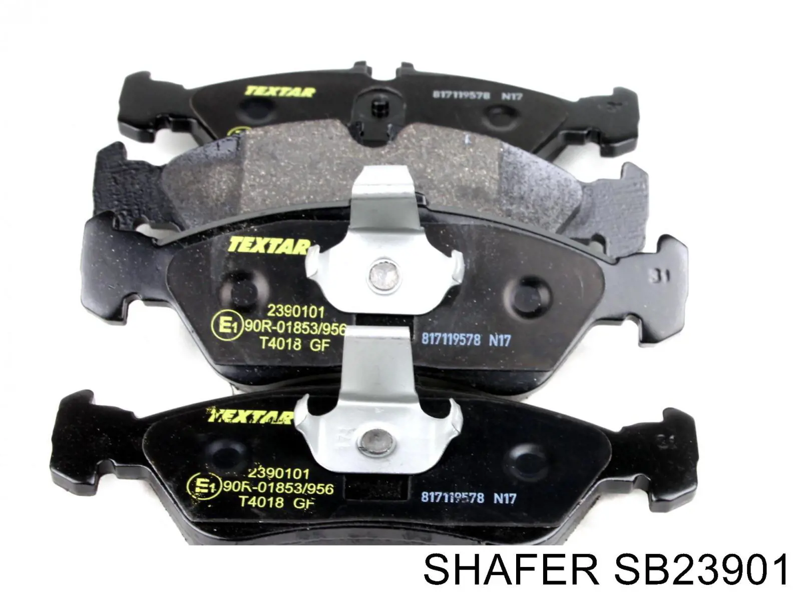 SB23901 Shafer Pastillas freno traseras