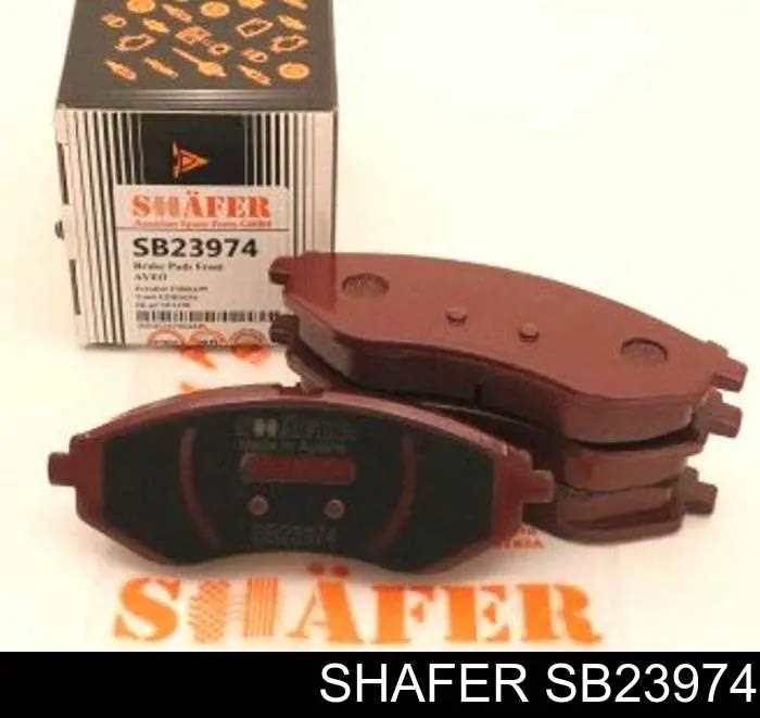 SB23974 Shafer pastillas de freno delanteras