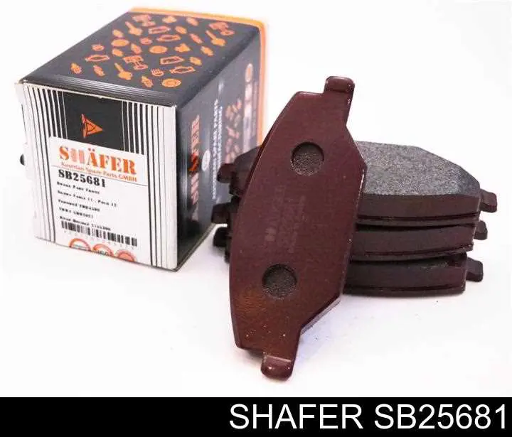 SB25681 Shafer pastillas de freno delanteras