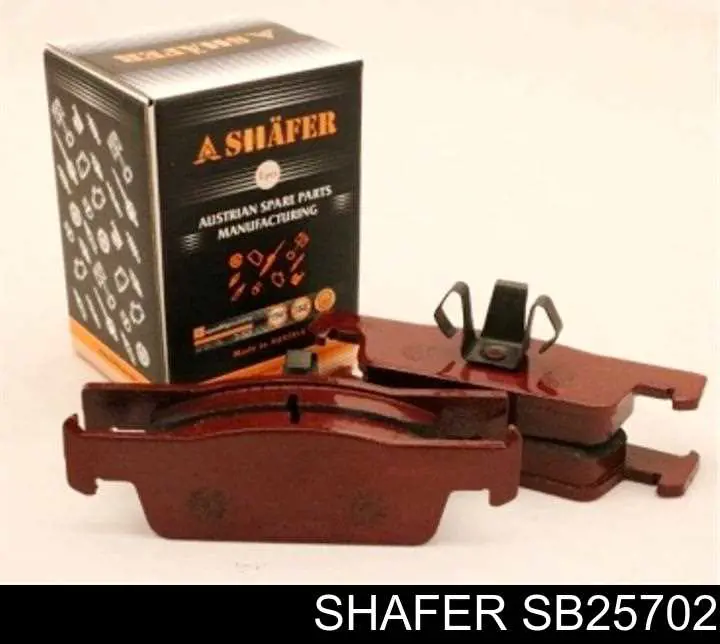 SB25702 Shafer pastillas de freno delanteras