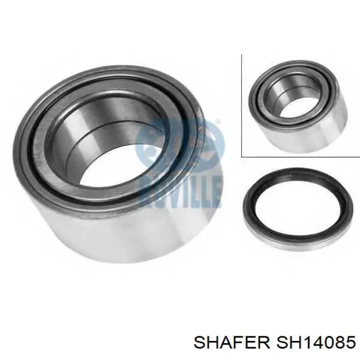 SH14085 Shafer cojinete de rueda trasero