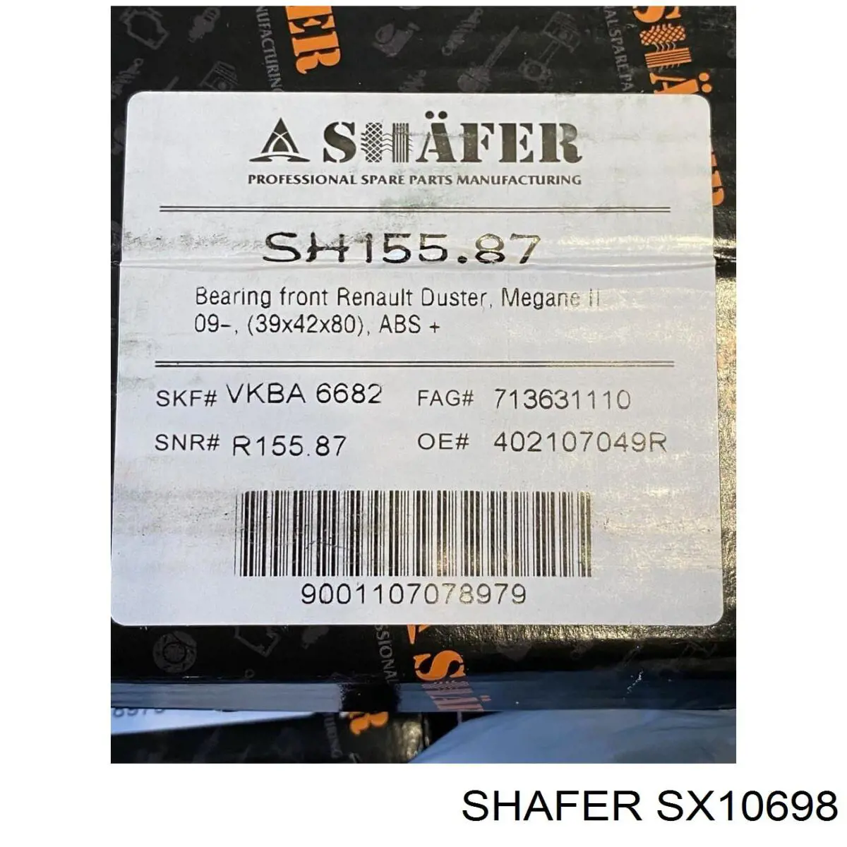 Filtro de aire SX10698 Shafer