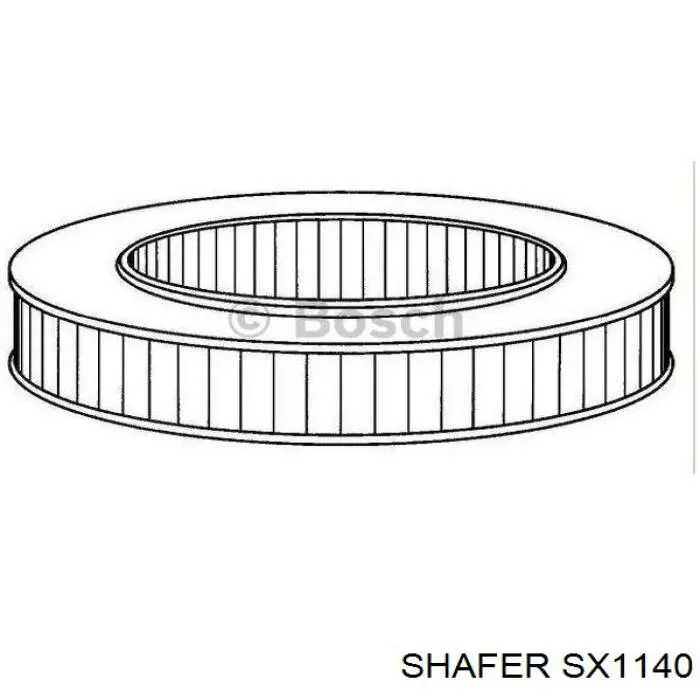 SX1140 Shafer filtro de aire