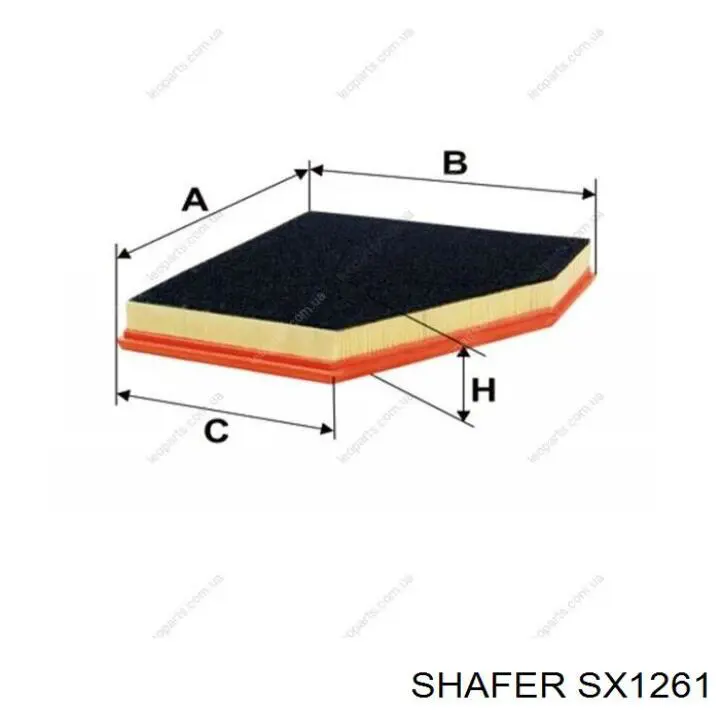 SX1261 Shafer filtro de aire