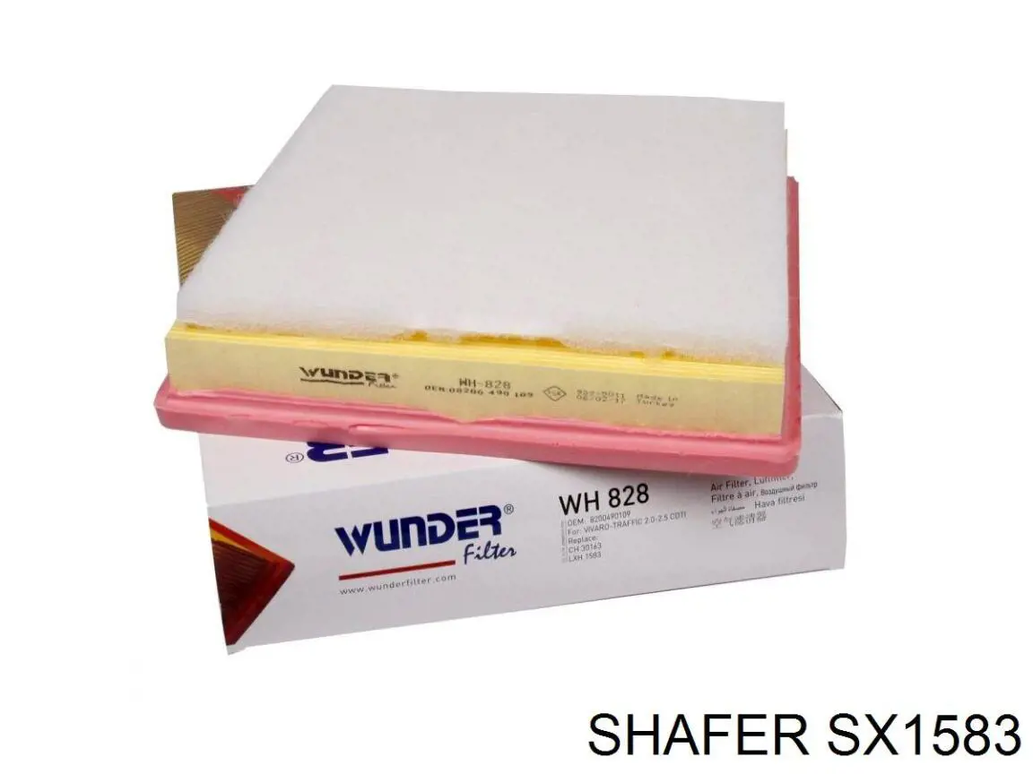 El filtro de aire Shafer SX1583 precio, desde 7,95 EUR