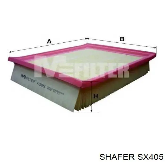 SX405 Shafer Filtro aire