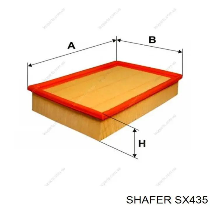 El filtro de aire Shafer SX435 precio, desde 5,91 EUR