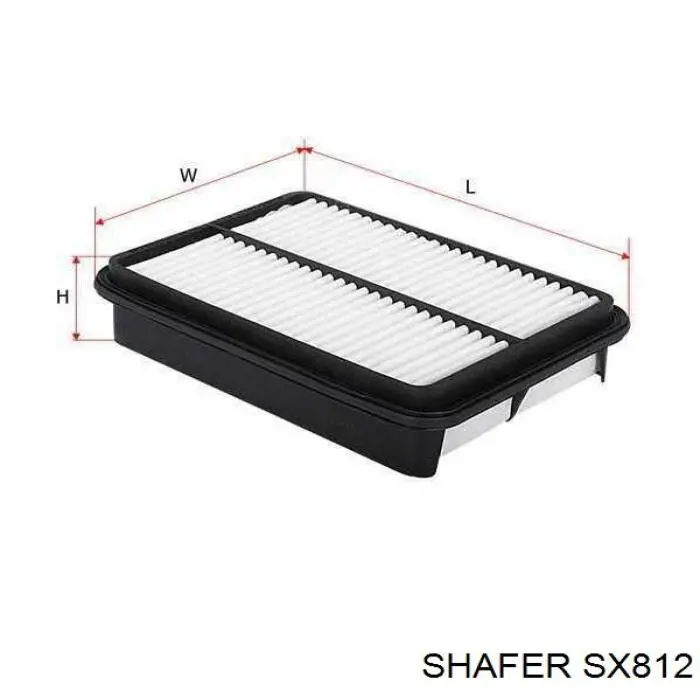 SX812 Shafer filtro de aire