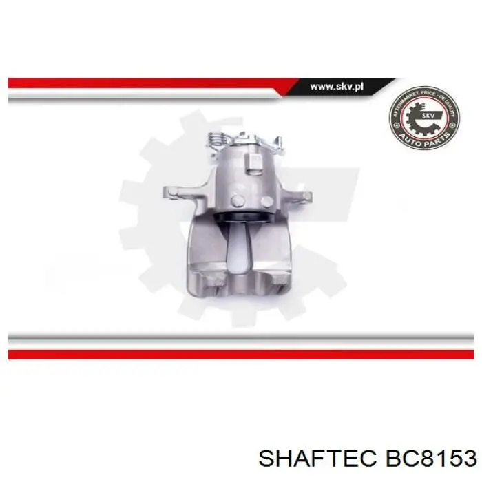 BC8153 Shaftec pinza de freno trasera izquierda