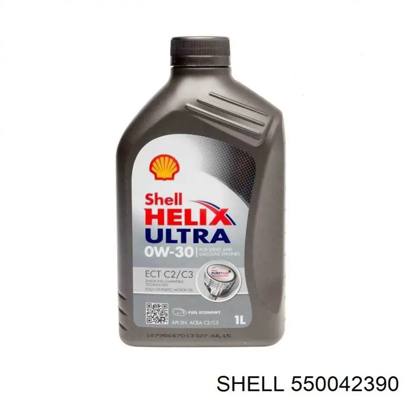 Shell Helix Ultra ECT C2/C3 Sintético 1 L (550042390)