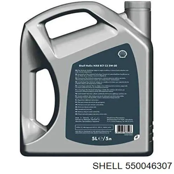 Aceite motor Shell 550046307 precio, desde  EUR