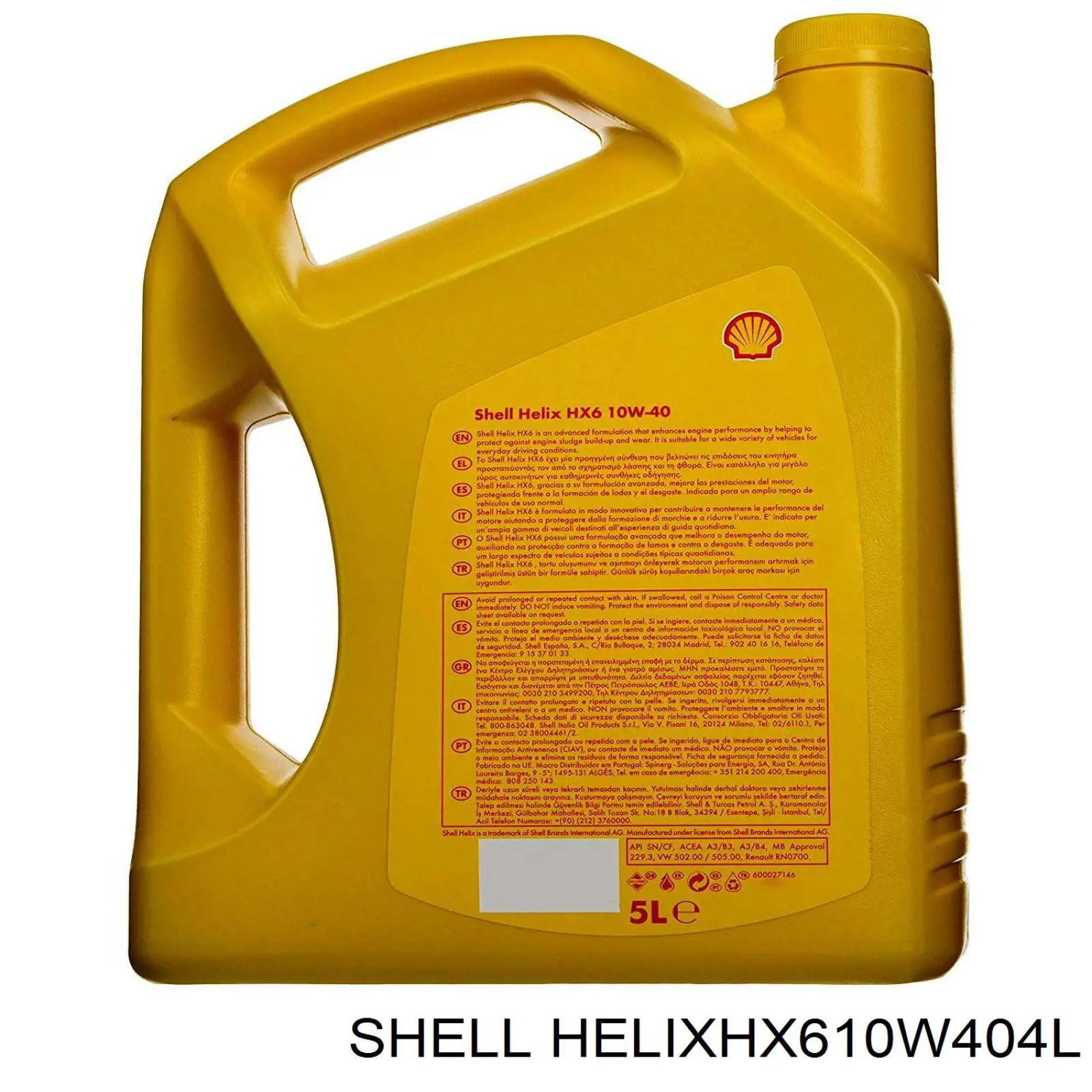 Aceite de motor TITANSYNMC10W401L Fuchs