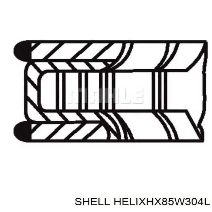 Aceite de motor HELIXHX85W304L Shell