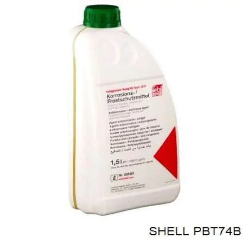Antifreeze (Coolant) Shell PBT74B precio, desde 24,88 EUR