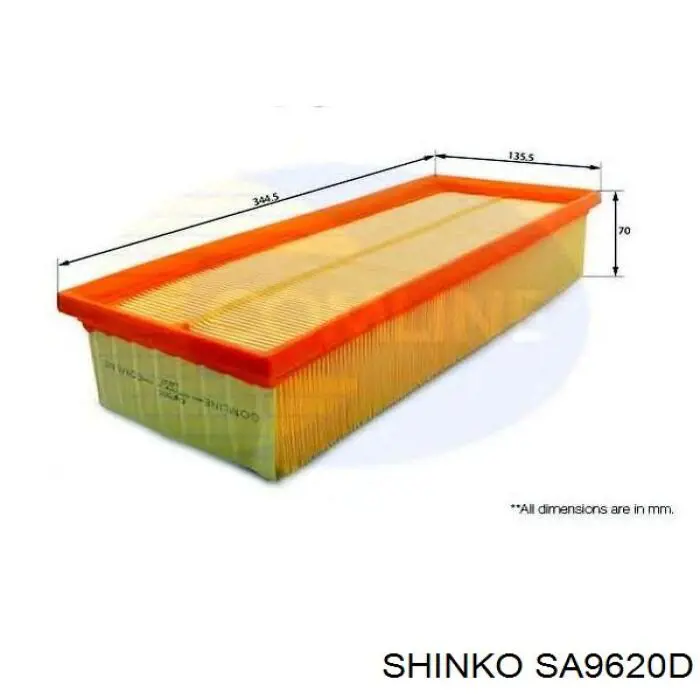 Filtro de aire Volkswagen Golf 5 1K1