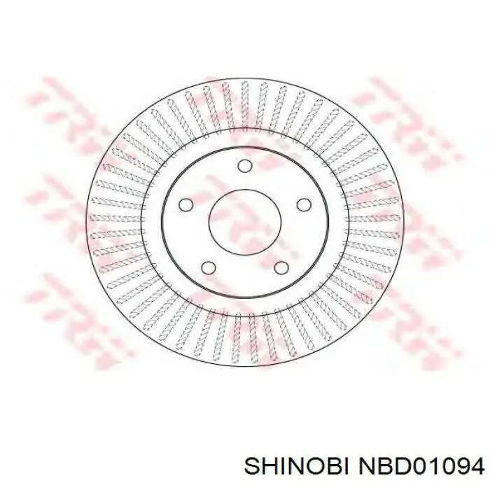 Freno de disco delantero Volkswagen Caddy 2 9K9