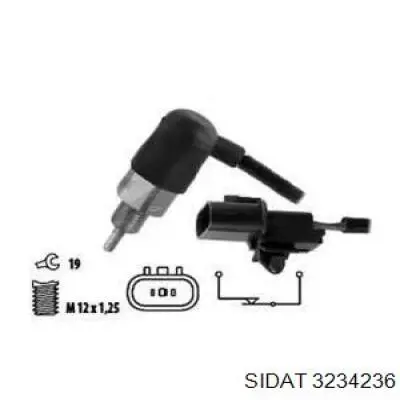 Interruptor, piloto de marcha atrás Mitsubishi Pajero PININ (H60, H70)